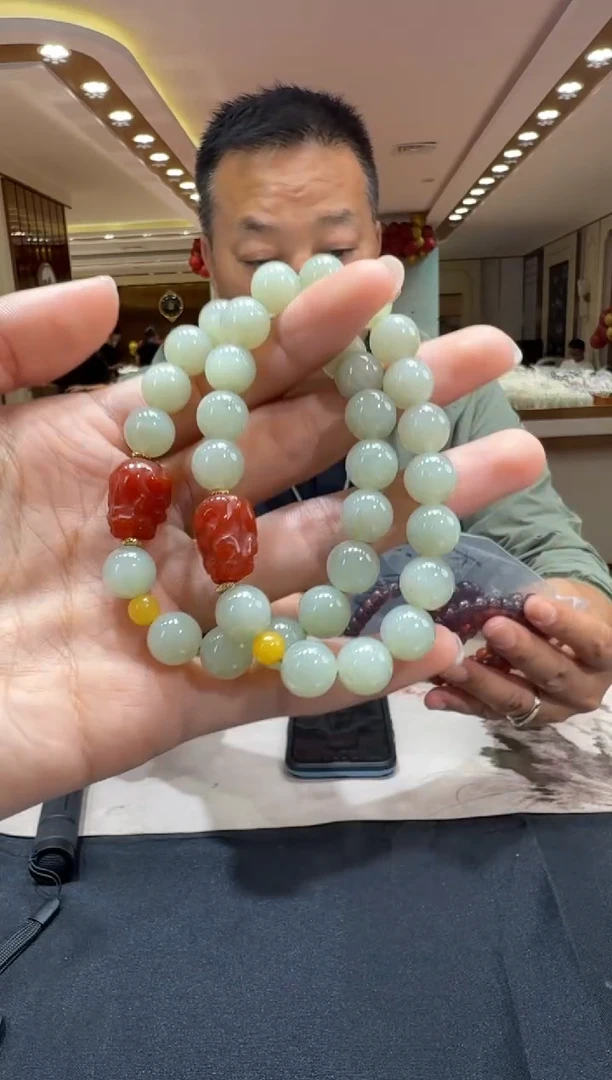 和田玉未镶嵌颈饰手串（多样性发一）