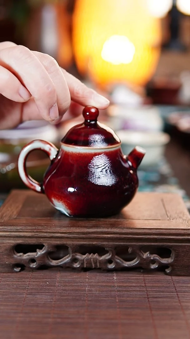 336 小梨壶 煤烧玉石釉