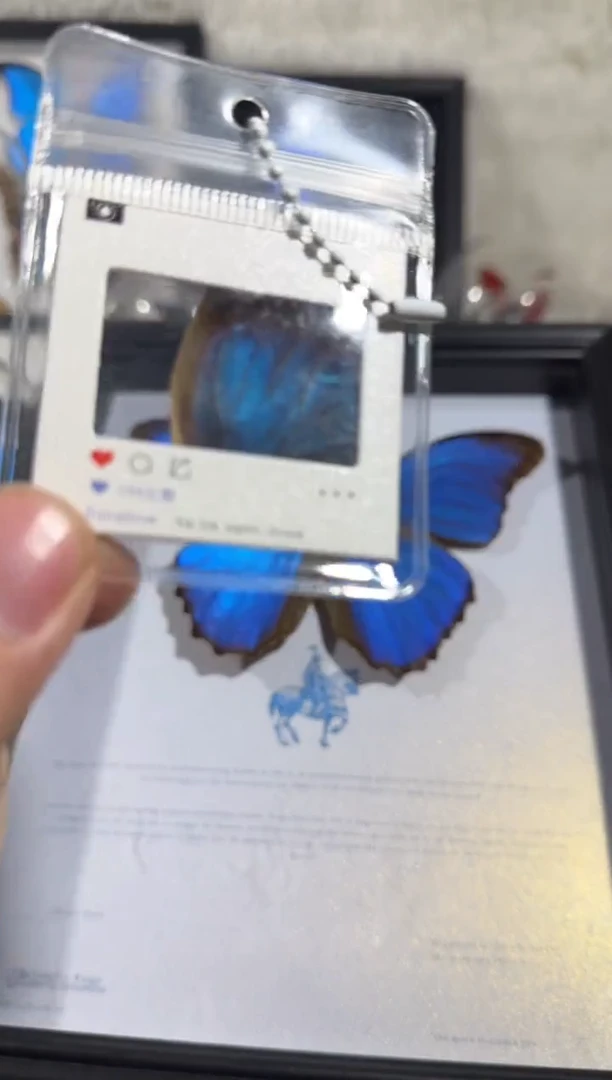 有机玻璃蓓蕾钥匙扣