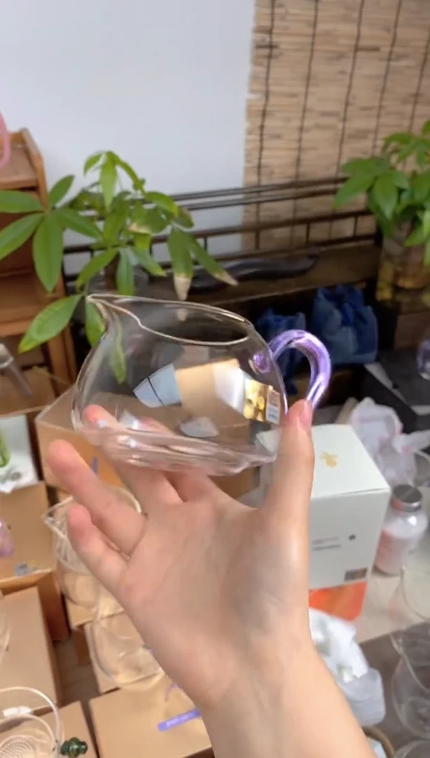 淡然茶海浅紫色样品