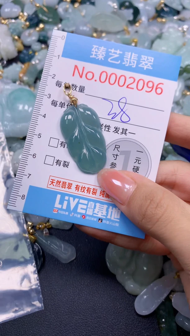 颈饰未镶嵌翡翠2096