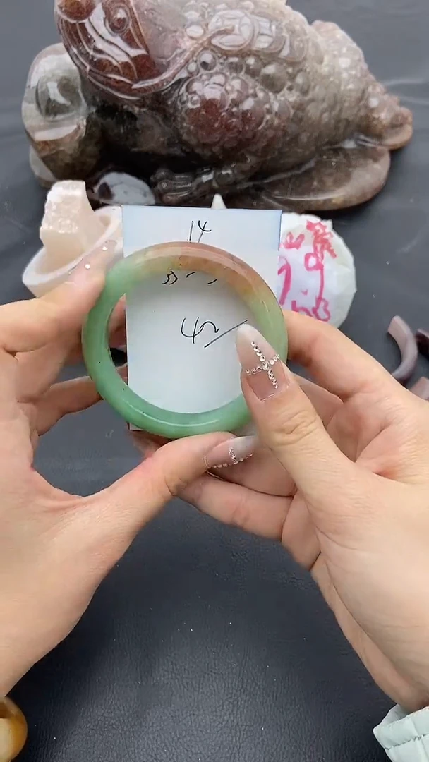 未镶嵌手链翡翠14+55/56