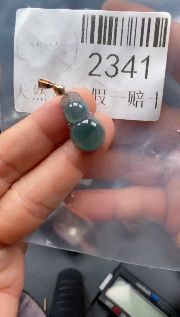 翡翠未镶嵌吊坠(不含链)2341