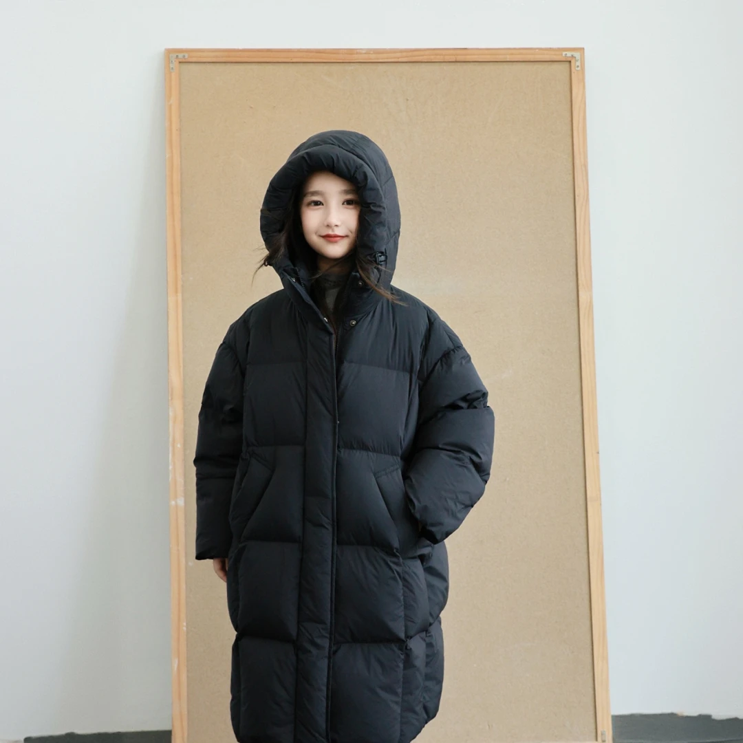 5270冬季新款羽绒服中长款男女中大童可亲子