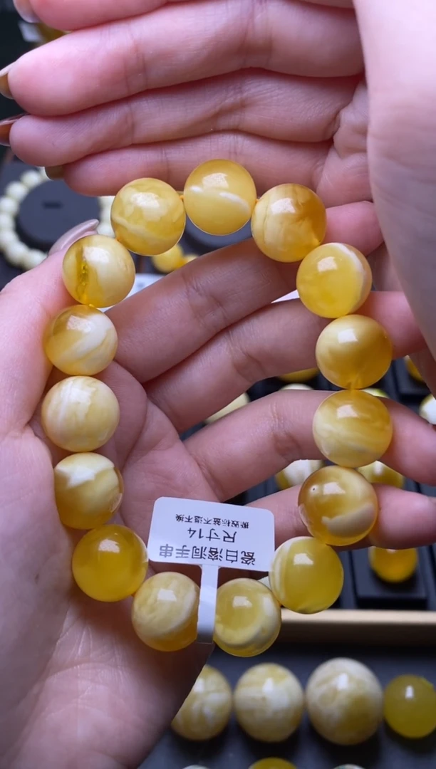 【闪购商品】琥珀裸石未镶嵌大小姐珠宝严选87