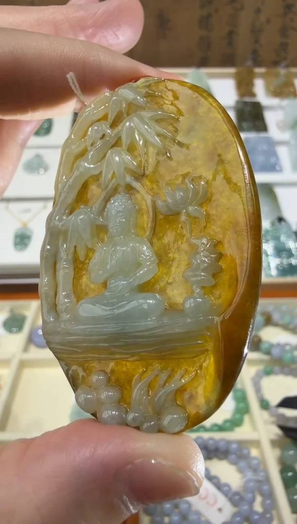 未镶嵌挂件翡翠A货翡翠多样性孤品
