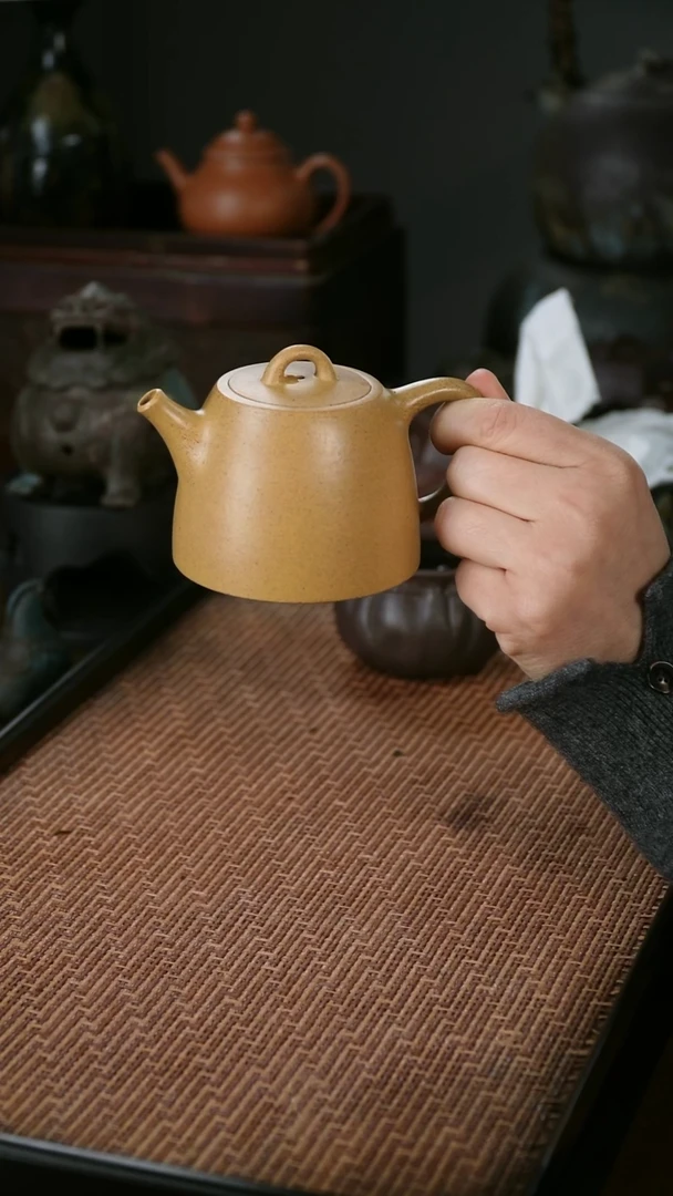 茶壶紫砂?****?主播自用段泥汉铎