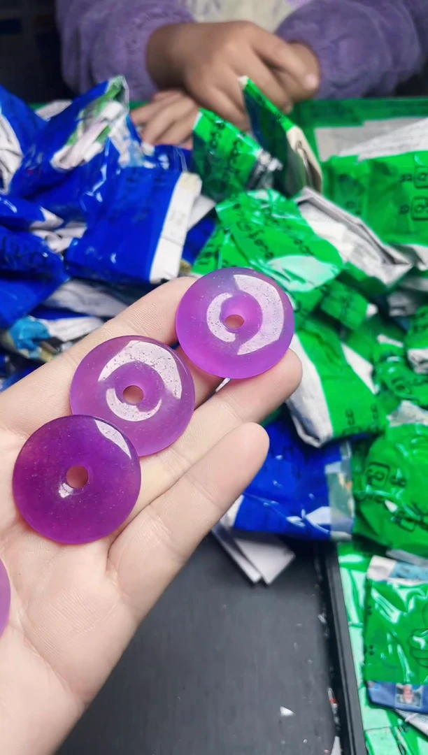 强子收货--所见即所得--多样性发货--FH461紫色平安扣