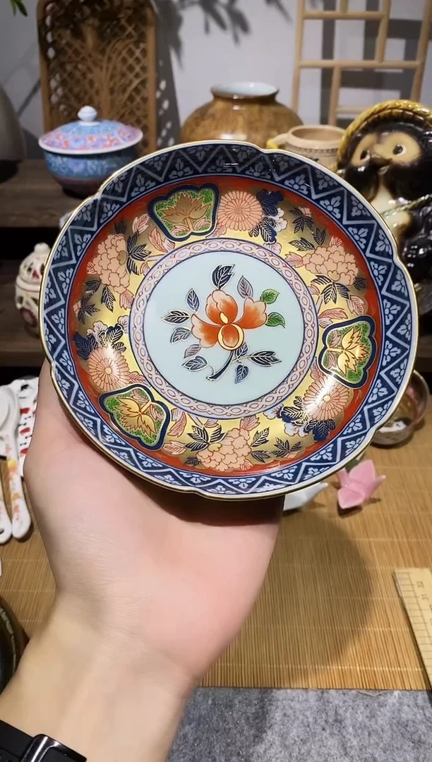 瓷片其泉伊万里赏盘