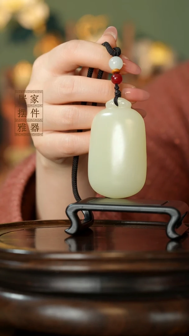 玉《如意手把》摆件