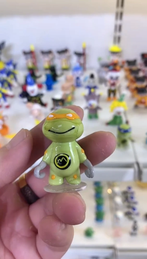琉璃手工艺品忍者神龟