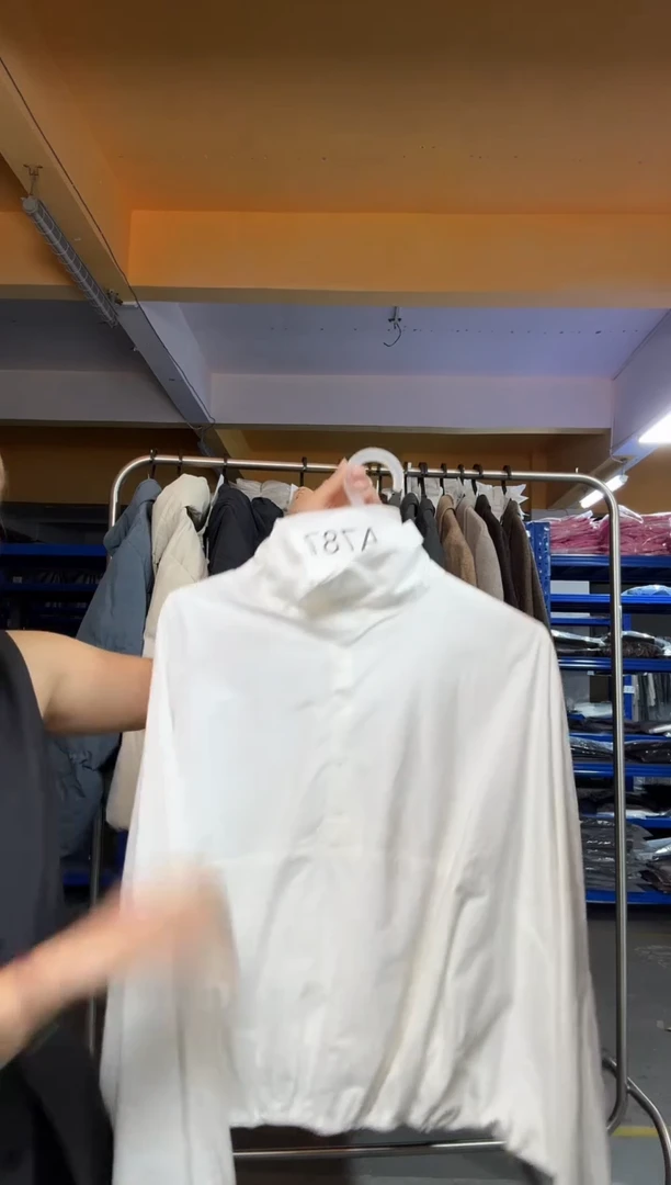 A787白色夹克外套