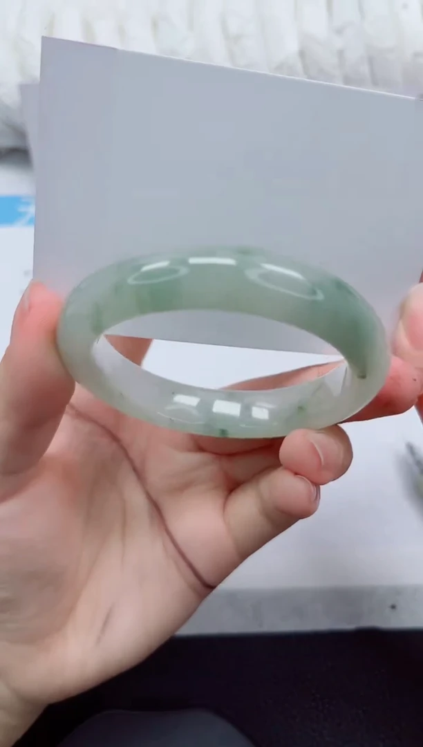 未镶嵌手镯石英质玉196-52/53