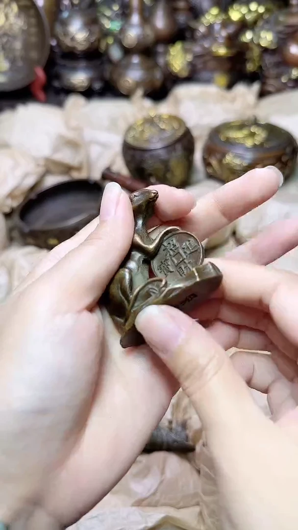 铜器文玩精品摆件