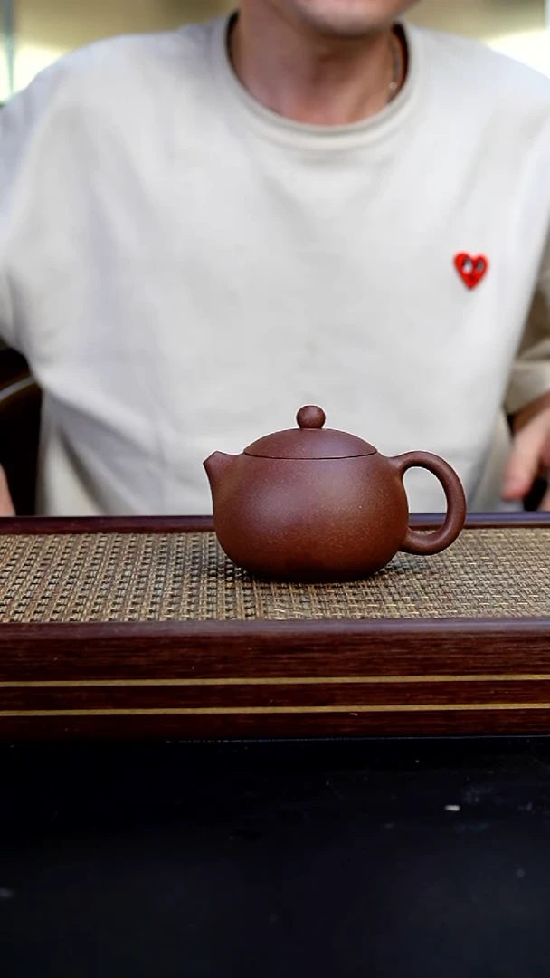 茶壶紫砂老紫泥西施