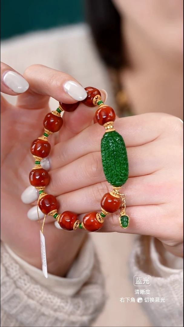 颈饰未镶嵌翡翠手串59