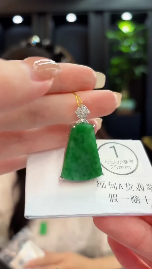 吊坠(不含链)未镶嵌翡翠 缅料A货/支持复检/一件