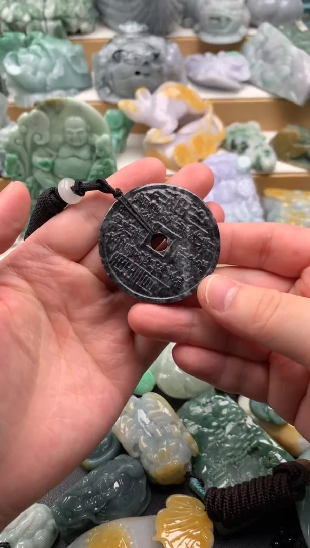 吊坠(不含链)未镶嵌翡翠1