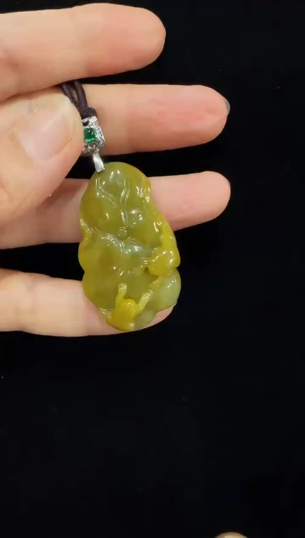 颈饰未镶嵌翡翠国风