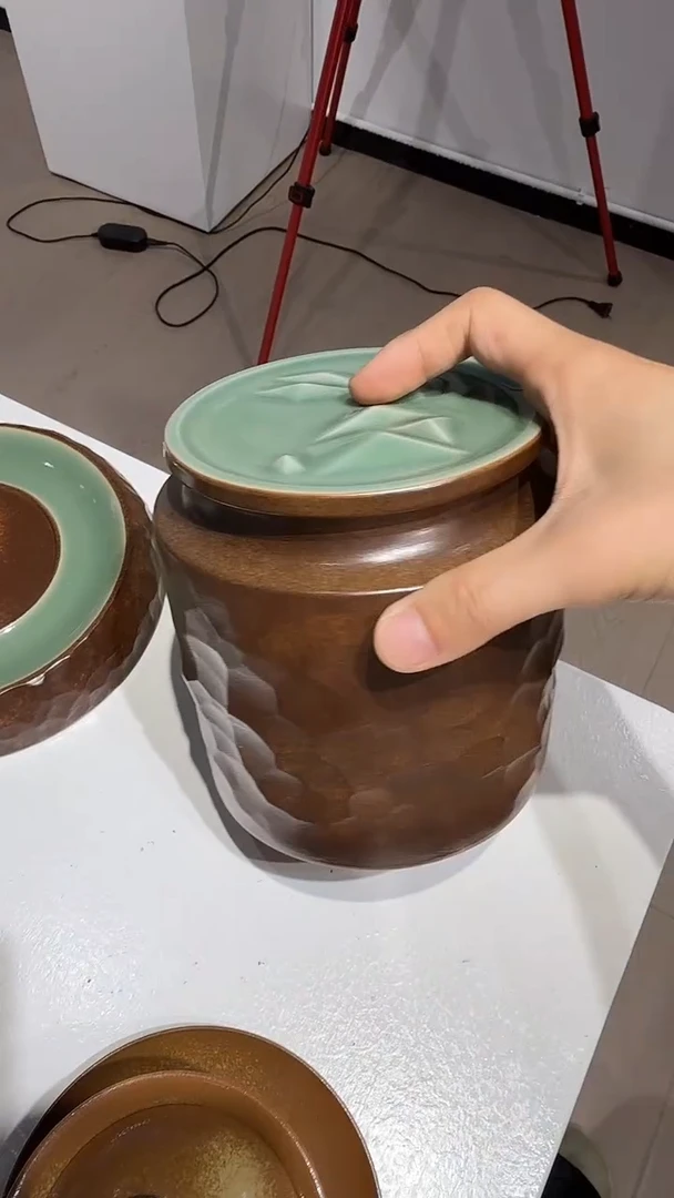 青瓷手工茶器包邮