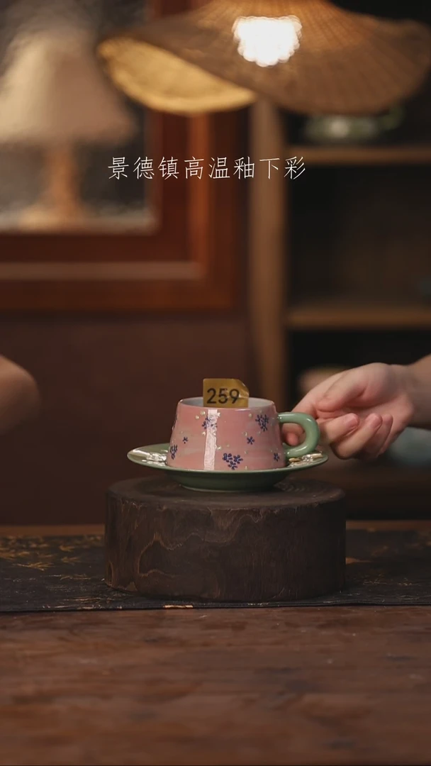 景德镇高温釉下手绘陶瓷259