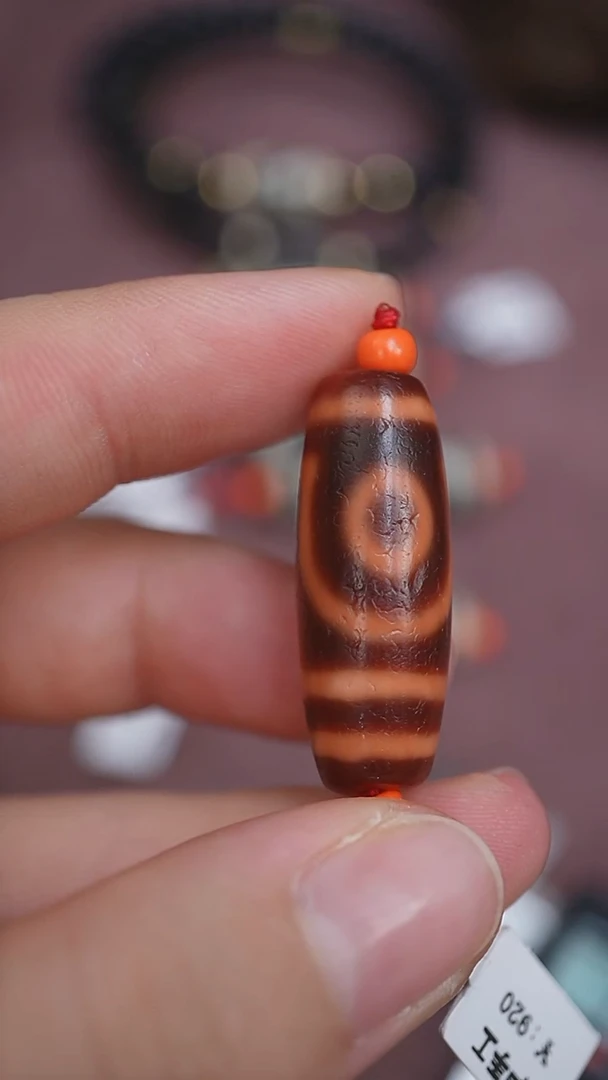 未镶嵌颈饰玛瑙/玉髓蚀花玛瑙珠定制编绳