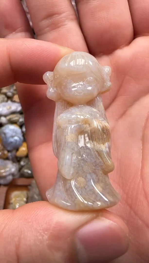 【闪购商品】硅化珊瑚（珊瑚玉）颈饰未镶嵌134