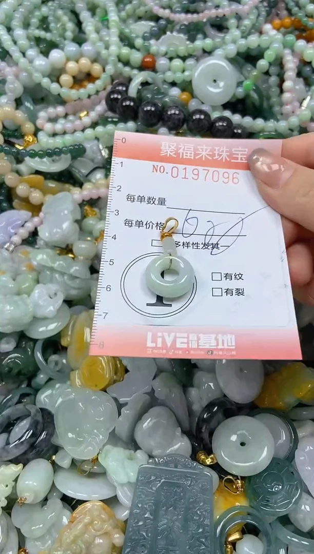 翡翠未镶嵌颈饰闪购0197096