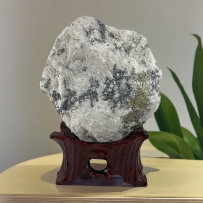 金都招远金矿石金石摆件（命名：金雪岩）