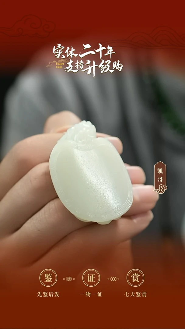 吊坠(赠链)未镶嵌和田玉白玉龙龟挂件59.027g