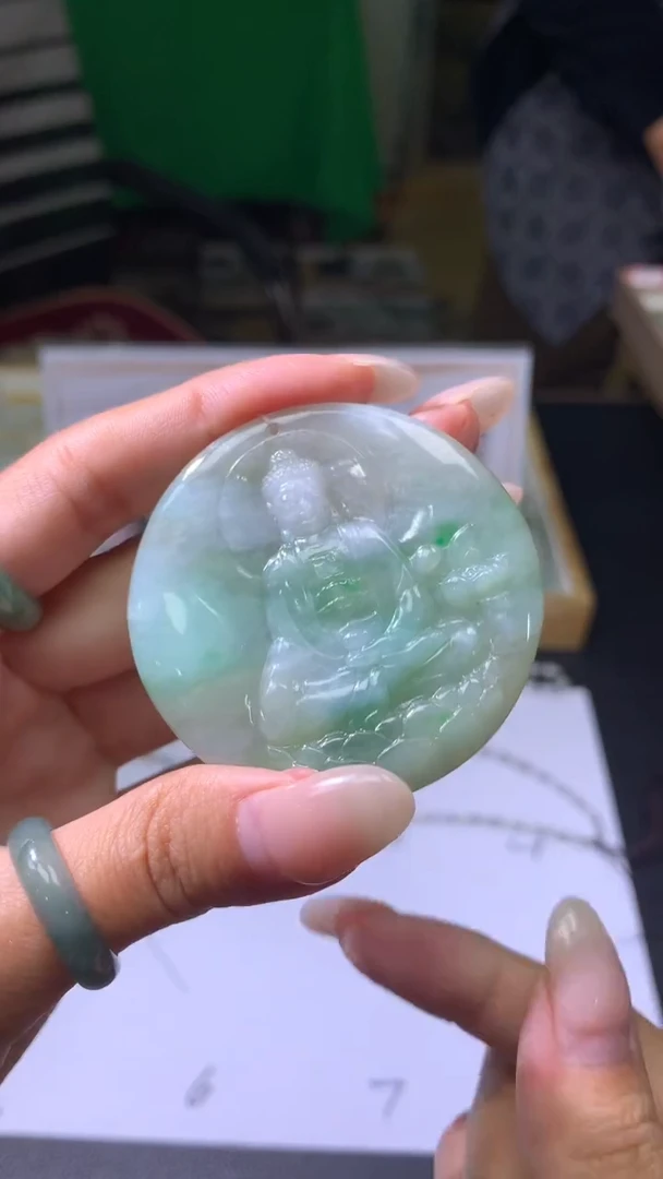 【闪购商品】定制翡翠未镶嵌不退不换CMH1件-A