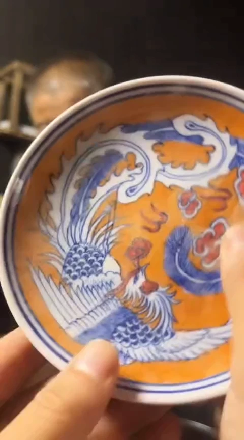 摆件景德镇陶瓷青花摆件50