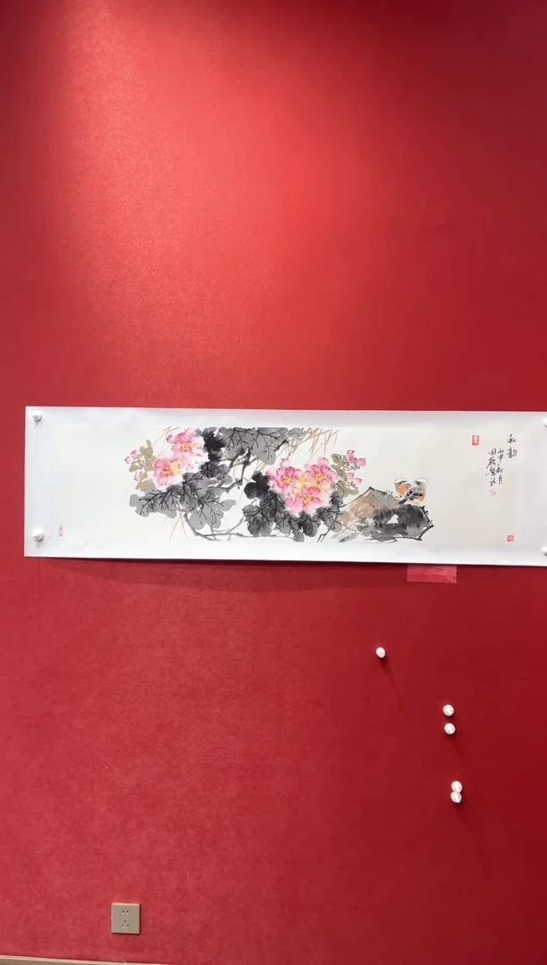 国画田哲老师现场创作 30
