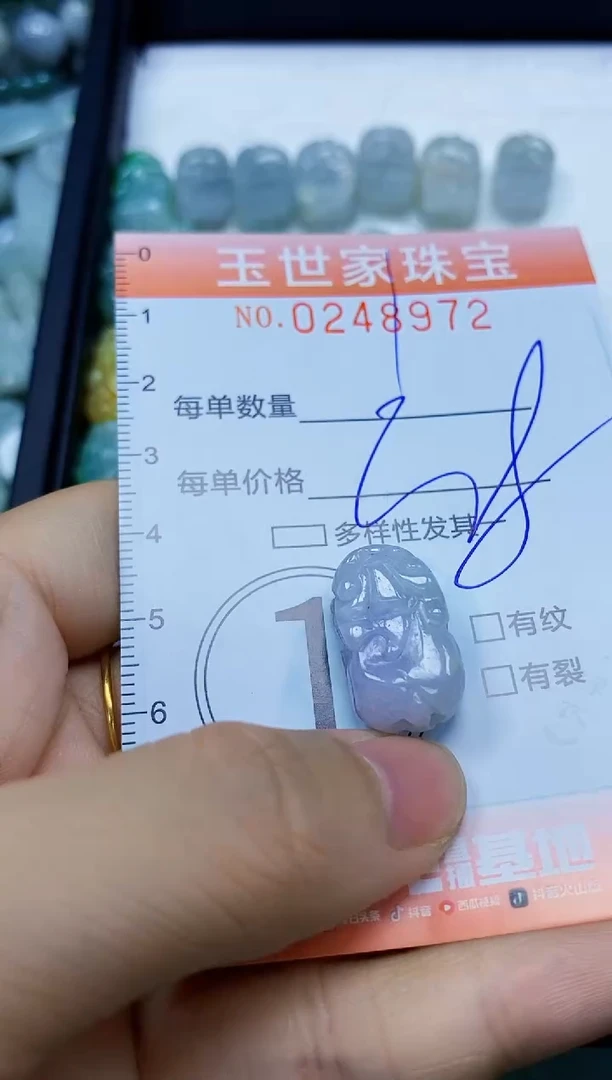 翡翠未镶嵌颈饰闪购0248972