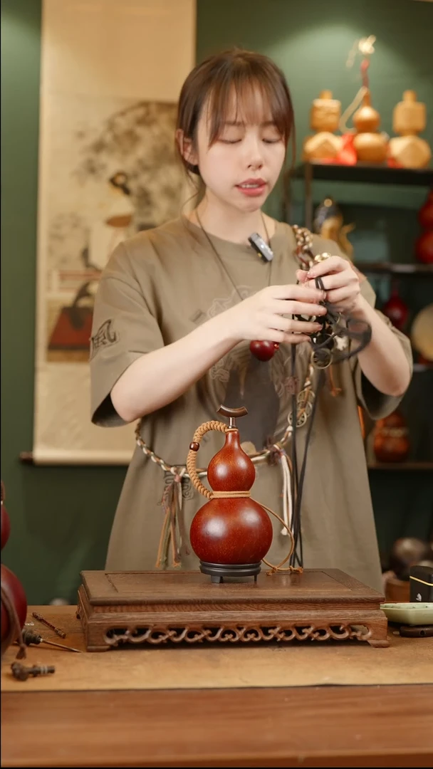 300号精品天然大漆酒葫芦一物一拍~