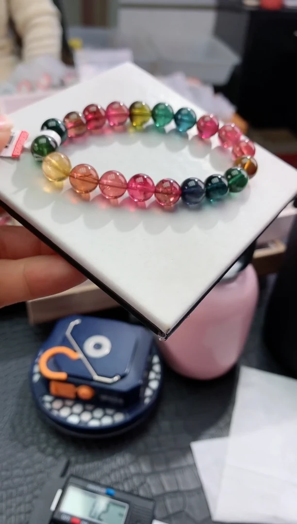 【闪购商品】碧玺手串未镶嵌多样性发一条