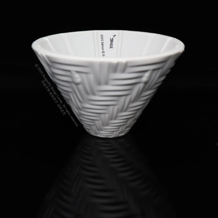 新品 白色山道62/MP62滴漏式咖啡滤杯原创咖啡花沟槽蛇年定制