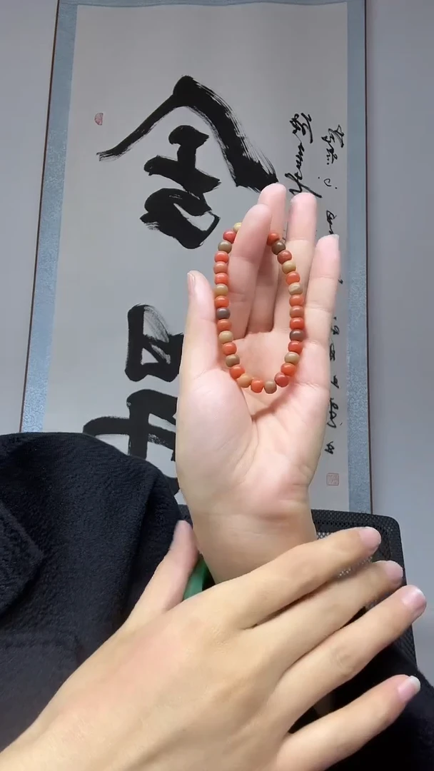 未镶嵌手串南红玛瑙手串