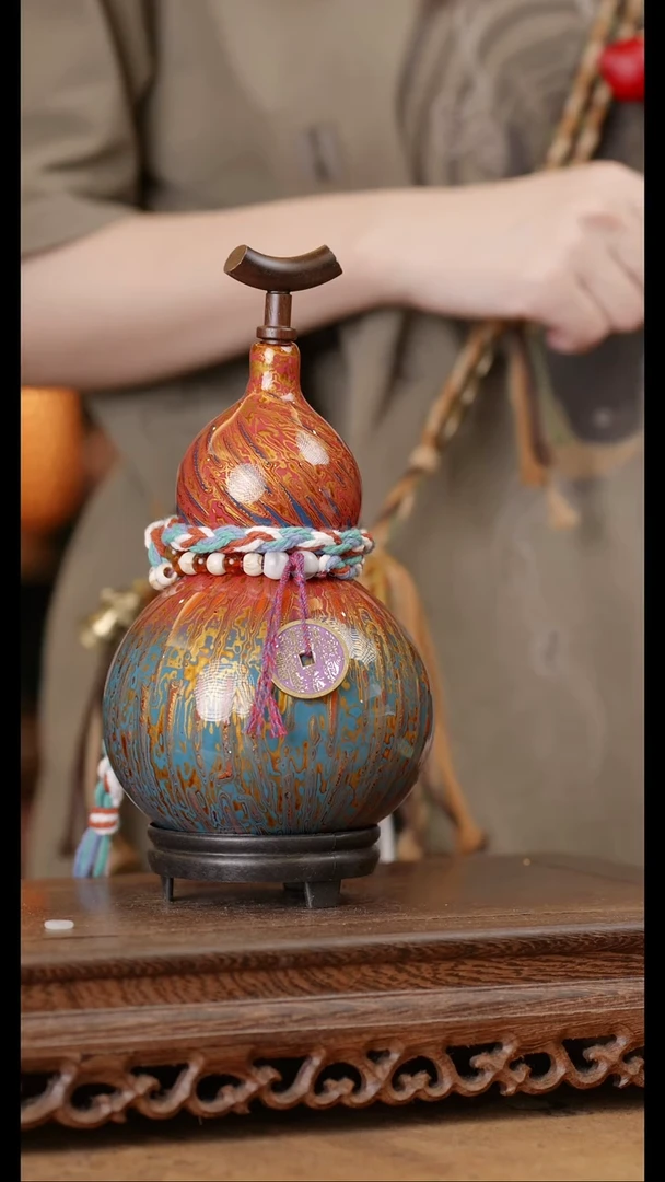 72号精品天然大漆酒葫芦一物一拍~