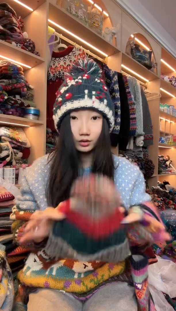 羊毛哈*帽子4753