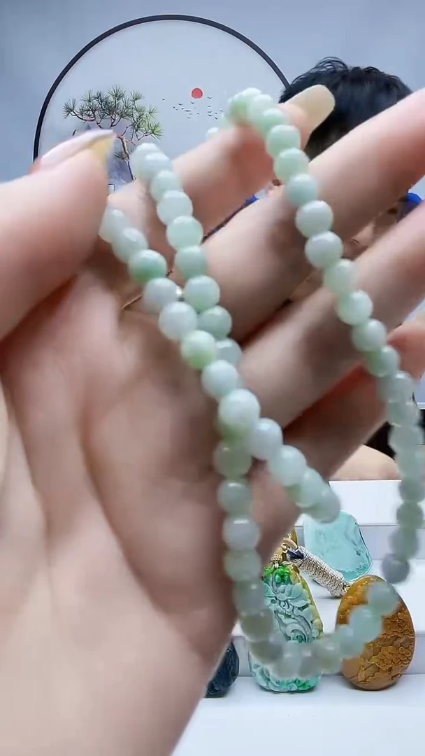 未镶嵌定制翡翠毛货挂件27