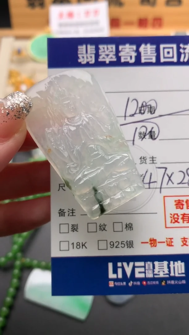 颈饰未镶嵌翡翠10146277