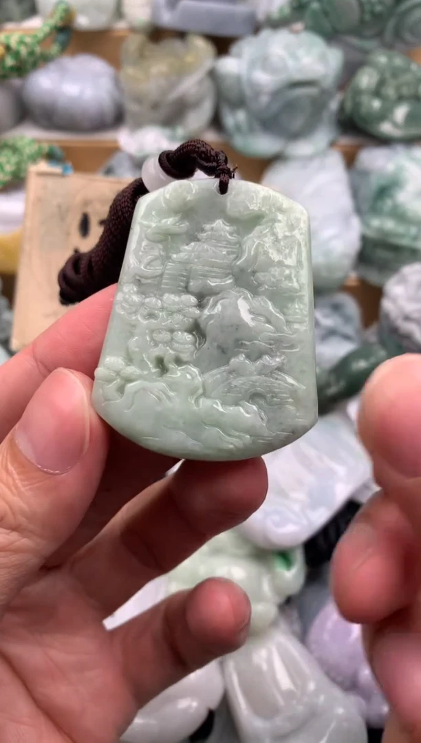 吊坠(不含链)未镶嵌翡翠1