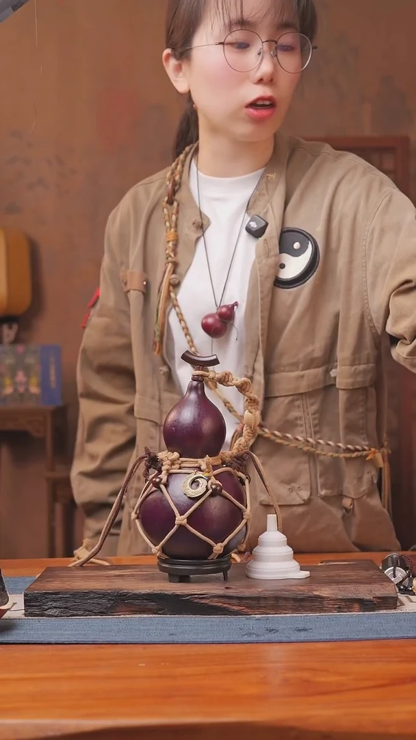 476号链接精品大漆葫芦现货现发[一物一拍]