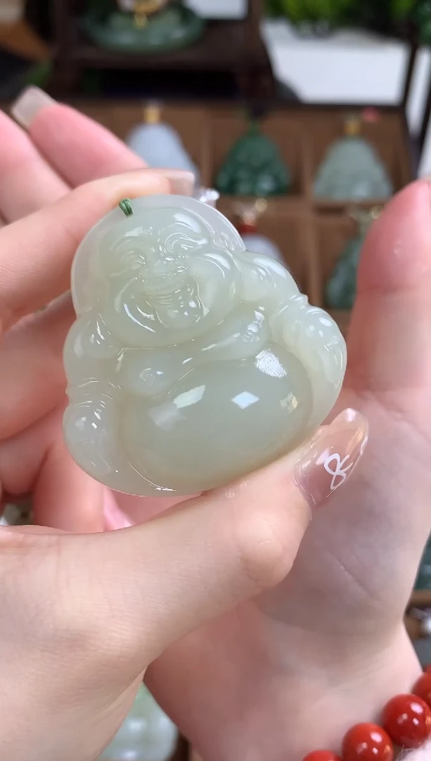 【闪购商品】和田玉颈饰未镶嵌吊坠45mm