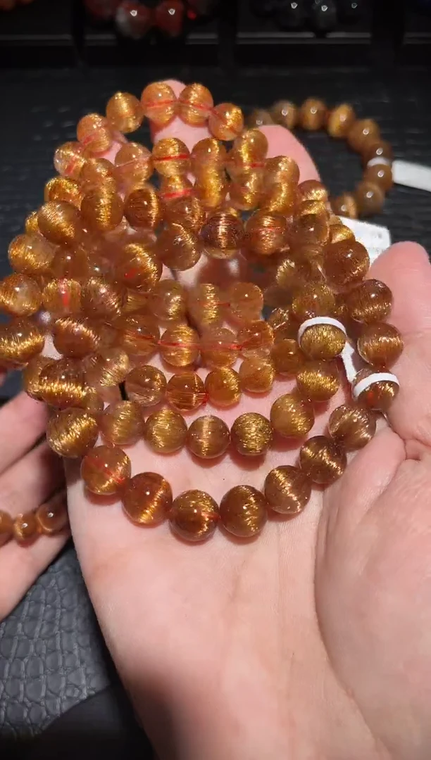 【闪购商品】水晶手链未镶嵌发晶单圈A9（多样性发其一）
