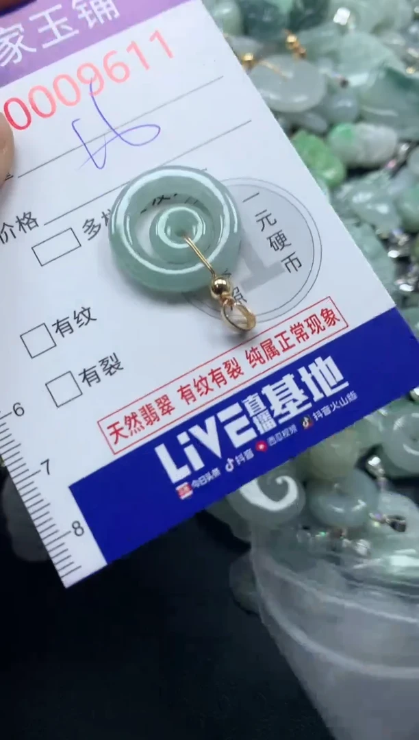 颈饰未镶嵌翡翠9611