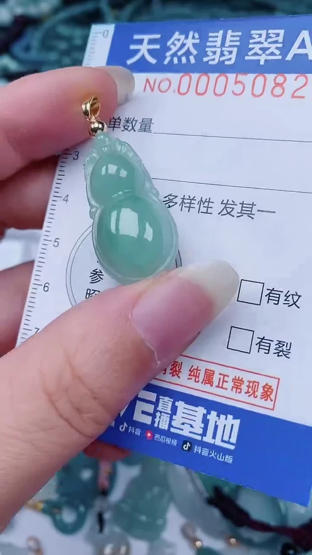 翡翠未镶嵌颈饰00005082