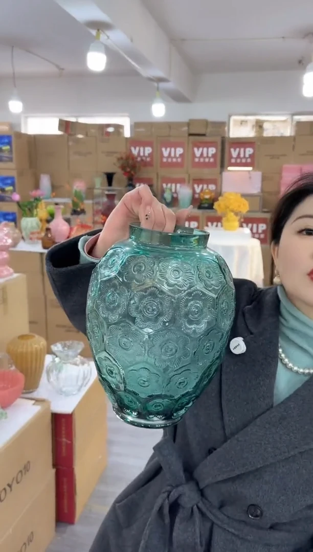 【闪购商品】琉璃椿新花器F-26晚