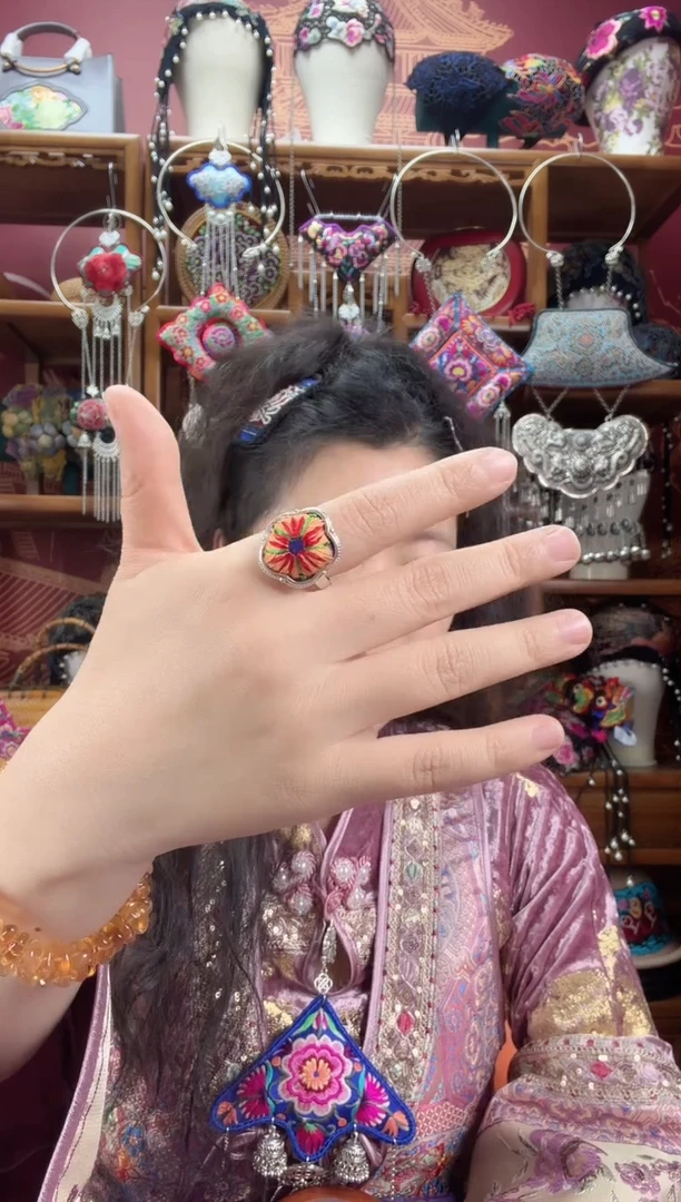 刺绣戒指4甜甜家